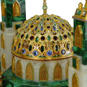 Настольная мечеть-хранилище для Корана "Аль-Маликити Масджид" (Малахитовая мечеть)